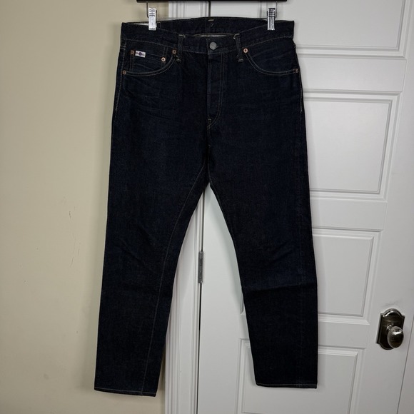 Studio D'Artisan SD-108 Relaxed Tapered Men's 32 (Fits 32.5/29.5) 15oz Denim - Picture 2 of 11